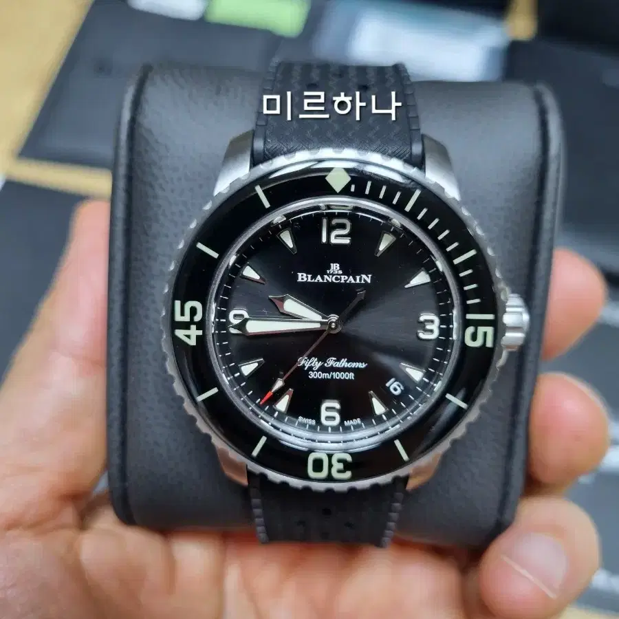 블랑팡 피프티패덤즈 티타늄블랙 42mm(24년3월국내)