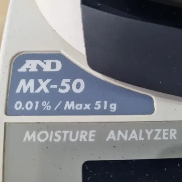 AND MX-50 Moisture Analyzer 수분분석기