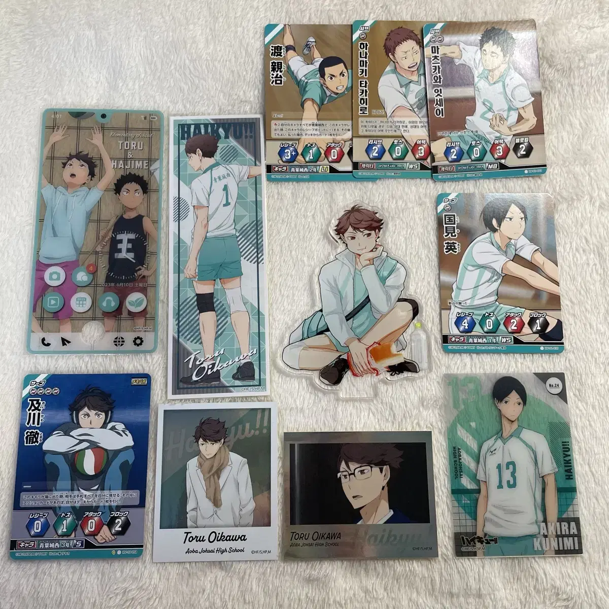 Haikyuu Oikawa Aoba Josai acrylic Plain clothes