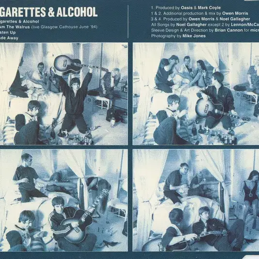 Oasis - Cigar & Alcohol (싱글CD) 영국반초판EX++