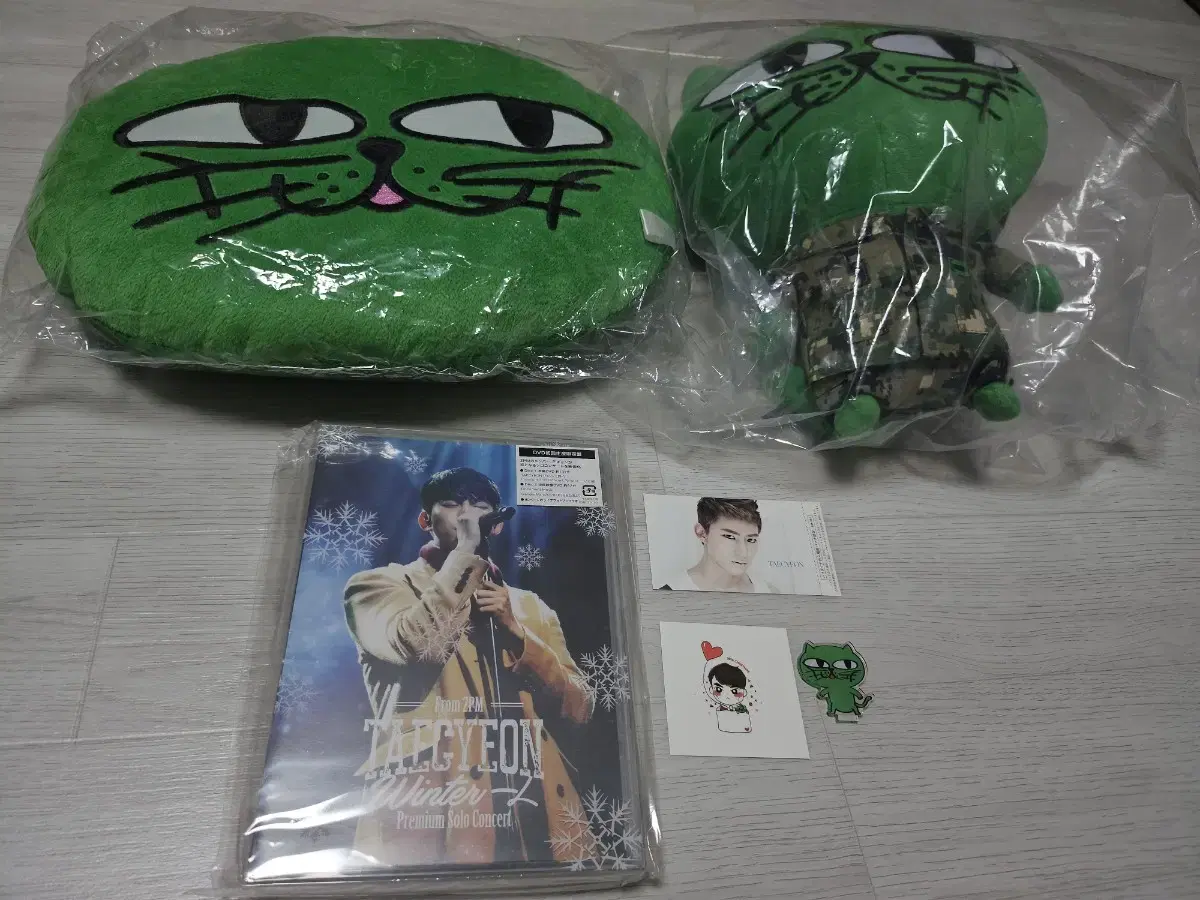 2pm taecyeon Japanese Solo Concert sealed & more doll bulk WTS