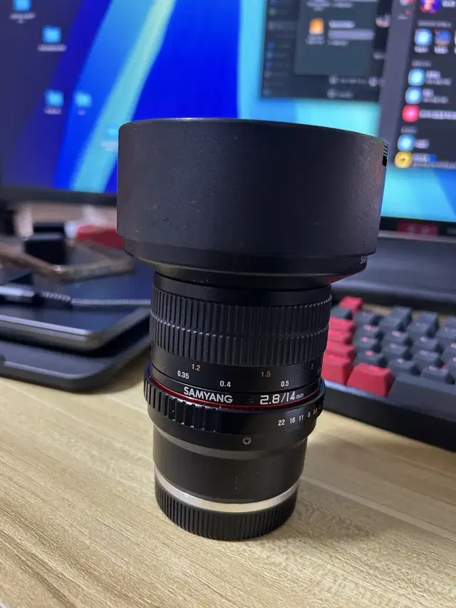 (MF)삼양 12mm F 2.8 소니 FE마운트 풀박스 급처!!