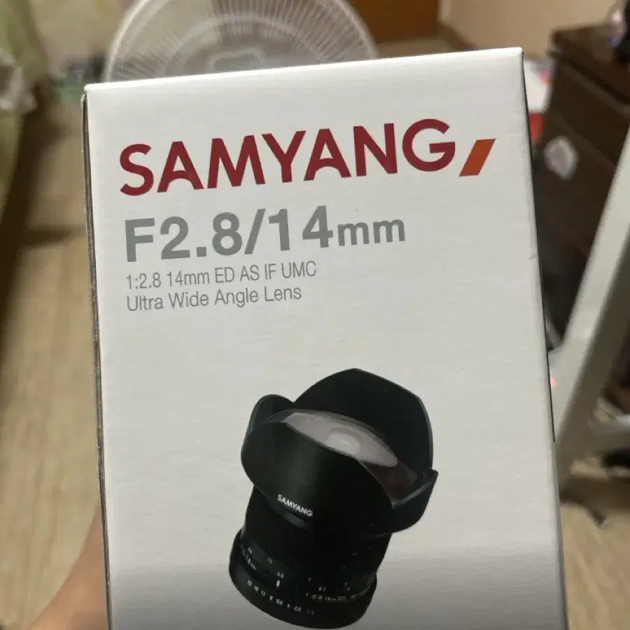 (MF)삼양 14mm F 2.8 소니 FE마운트 풀박스(마지막 가격내림!