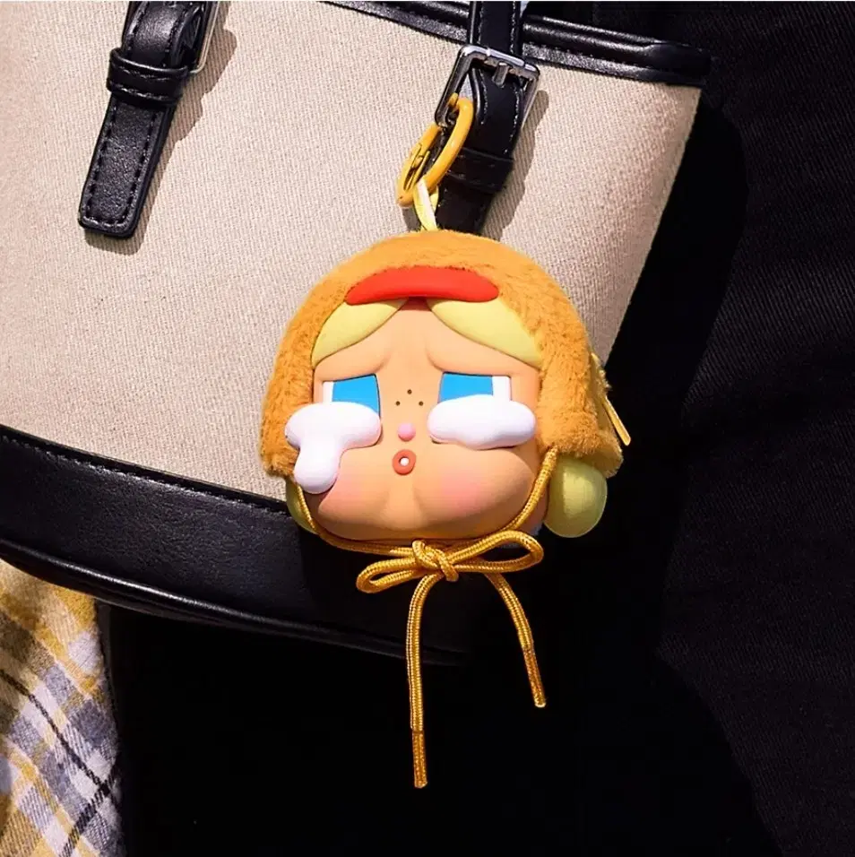 (Unsealed) PopMart CryBaby Crying Again Series Earphone Bag (Duck)