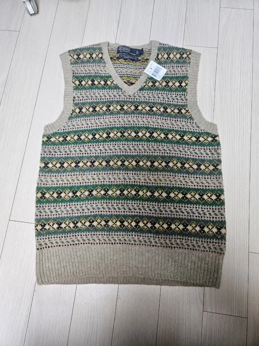 (NEW) Polo Fair Isle Knit Vest