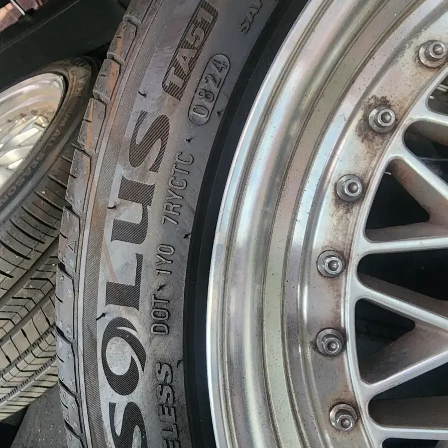 BBS RS ST 17인치 휠타이어 팝니딘