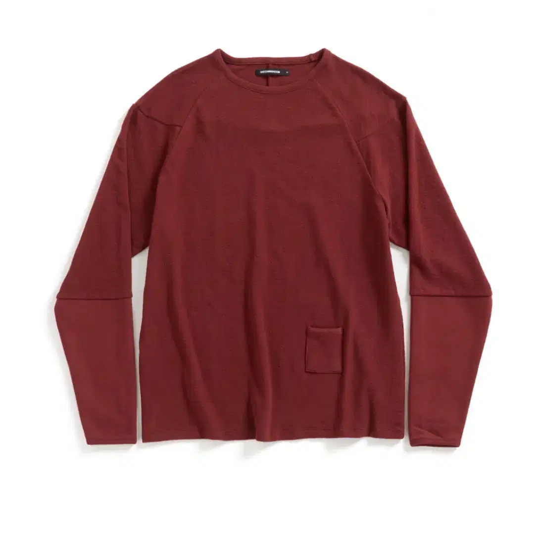 해칭룸 Incison Tee Dark Red