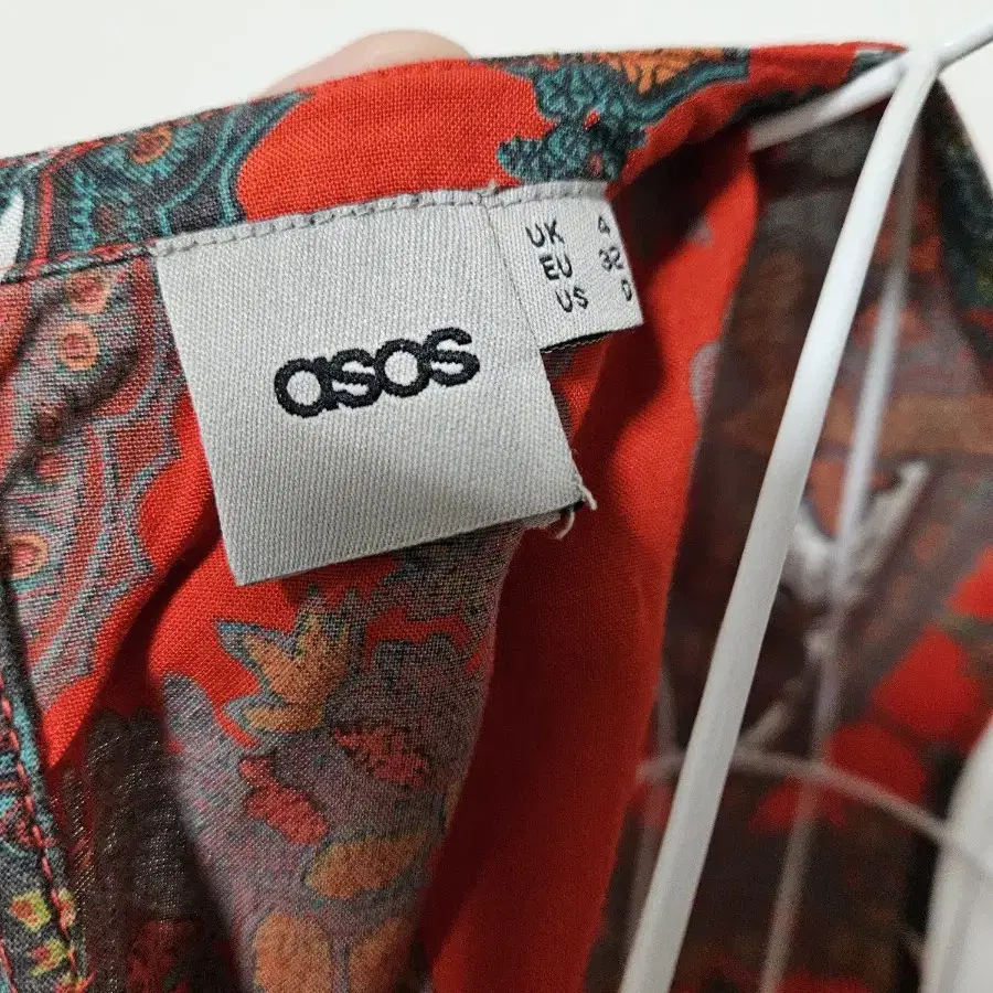 영국브랜드 ASOS  아소스 레드 점프수트