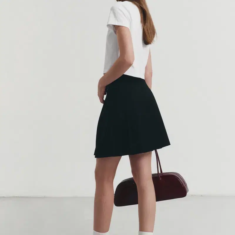 Dunst mini pleats skirt (s)