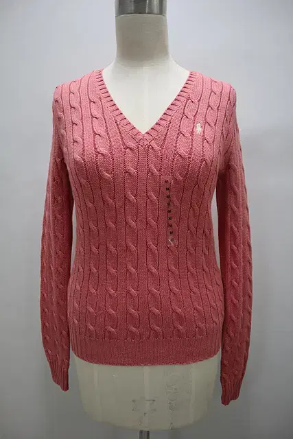 POLO Women's Ralph Lauren V-Neck Pretzel Knit Unused