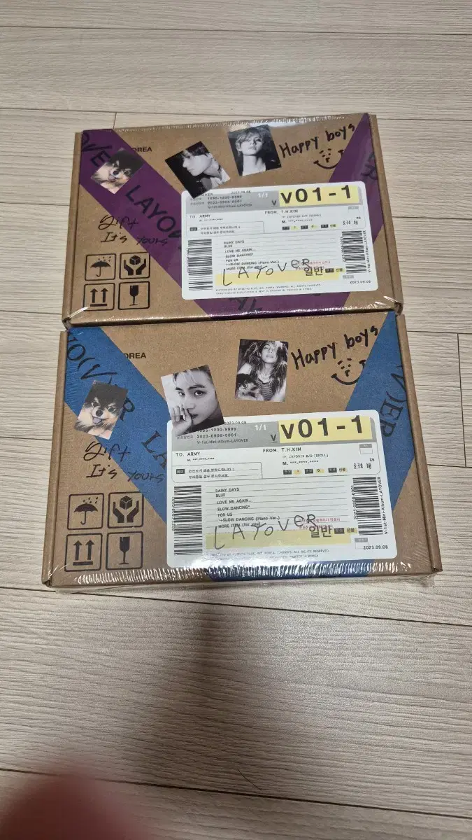 BTS v solo album sealed sold!