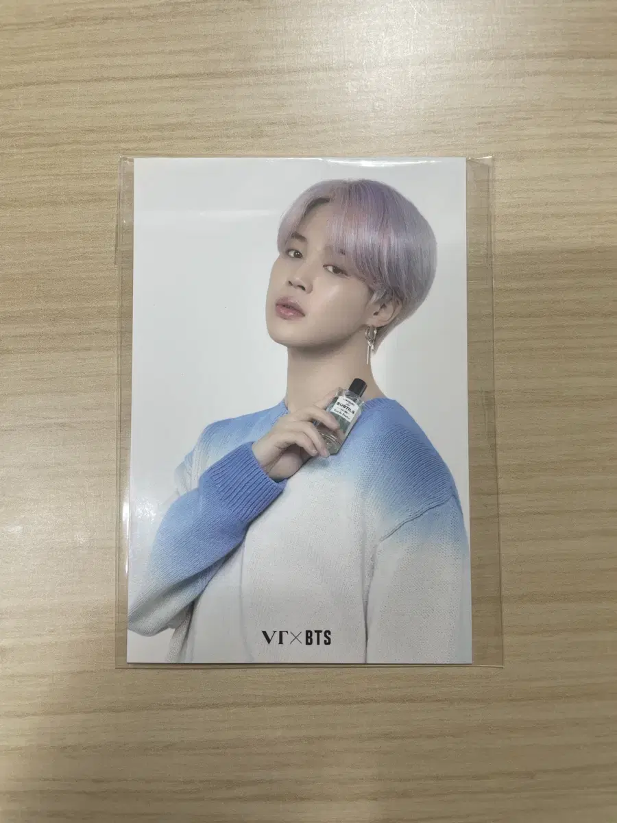 BTS JIMIN Cosmetics Pictorial Photo Card