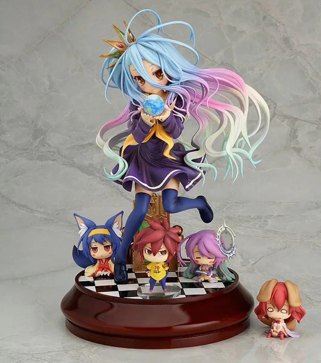 No Game No Life Shiro Resin kit Figures