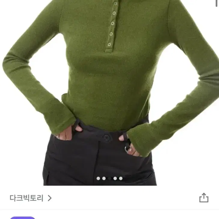 다크빅토리 카라버튼 폴라티