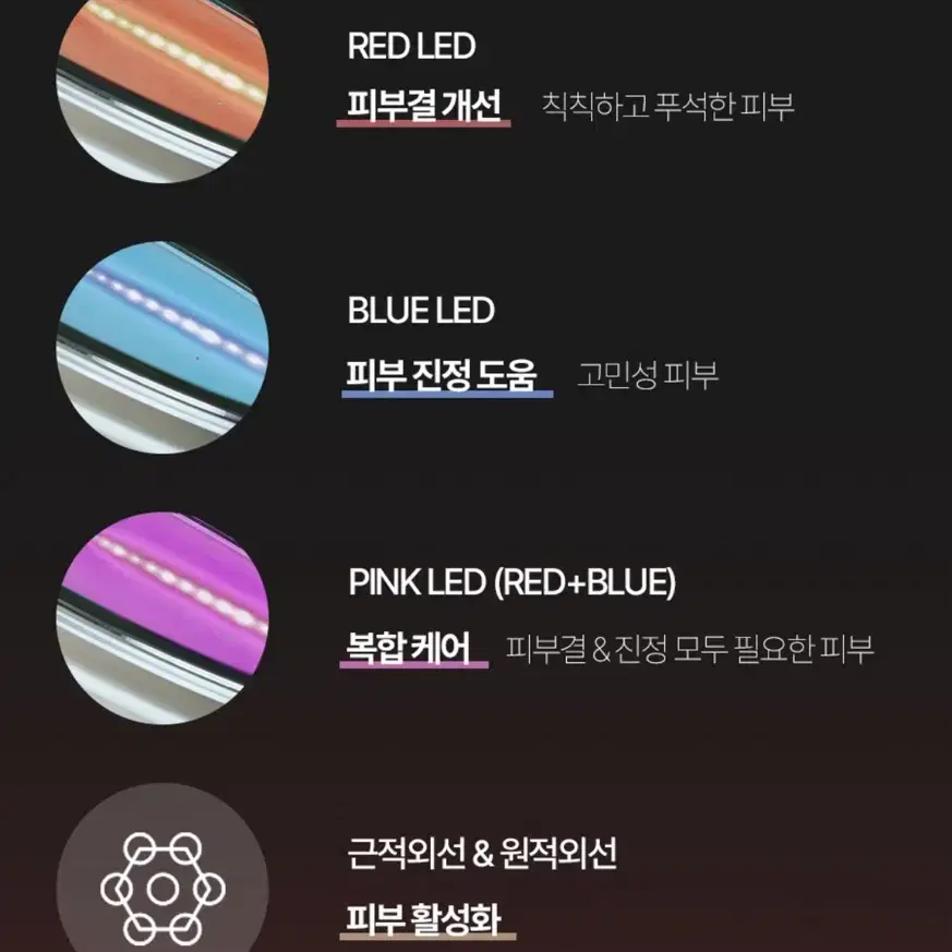 미사용) 셀라이너 피부마사지기계 LED 마사지기