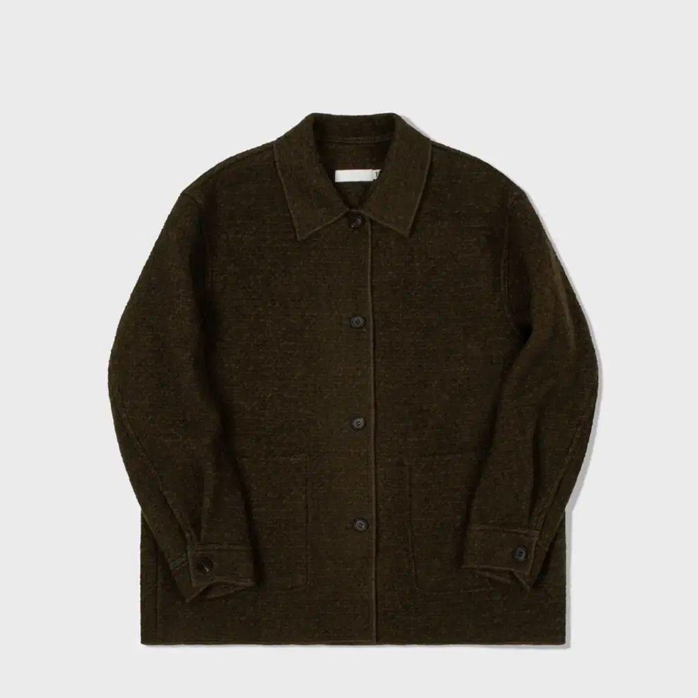 로우클래식 부클 자켓 브라운 BOUCLE JACKET BROWN