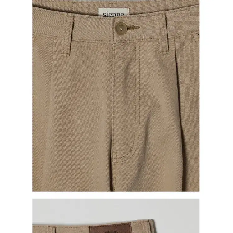 시엔느 Dixon Pintuck Pants (beige) M