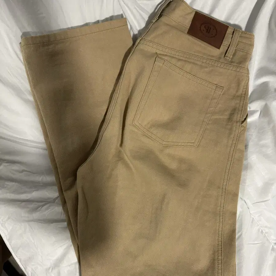 시엔느 Dixon Pintuck Pants (beige) M