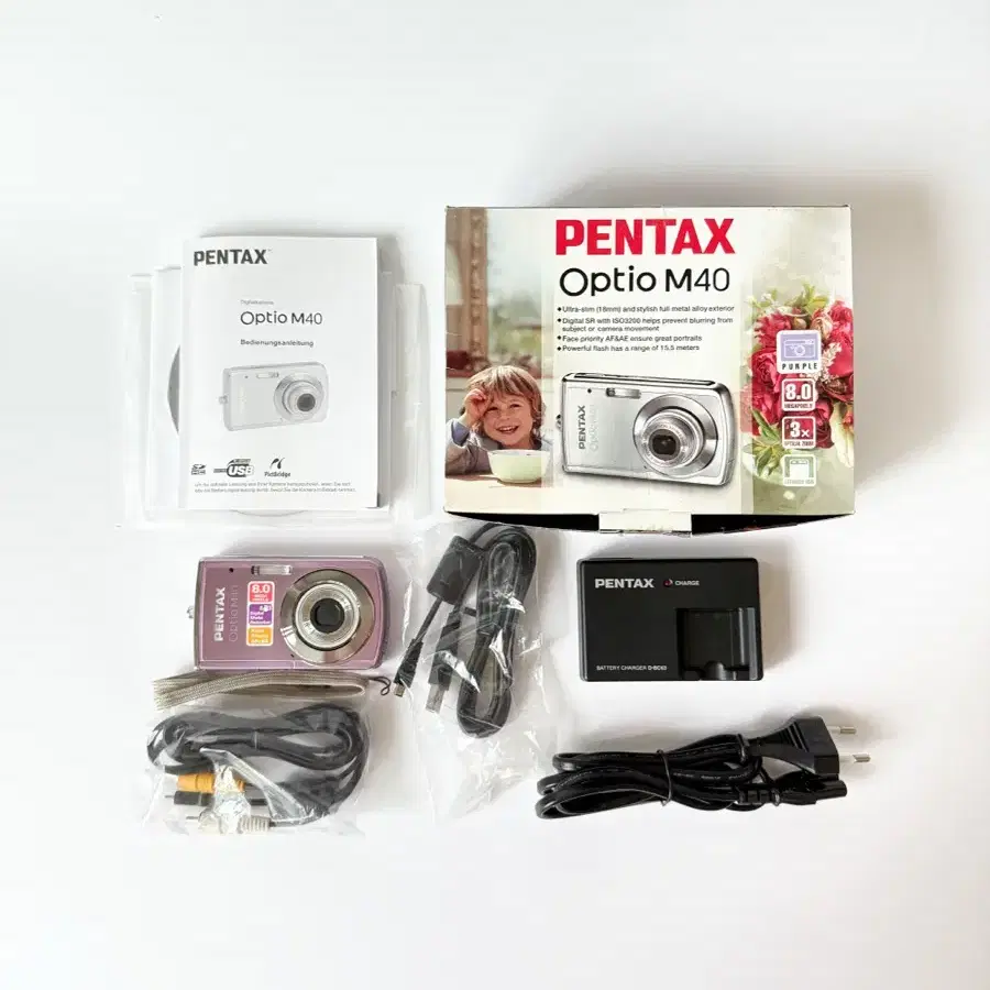 연보라빛!) 펜탁스 옵티오 M40 Pentax Optio