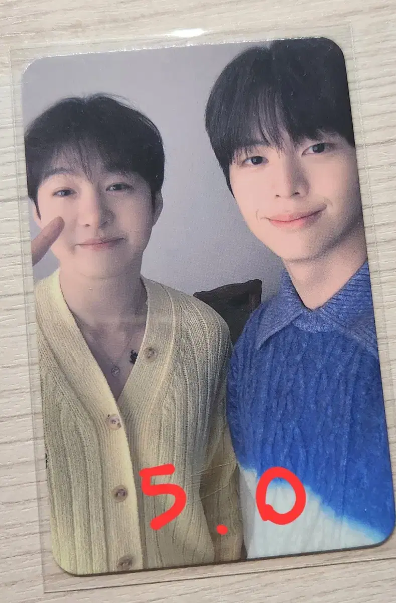 From tc Sungjae Sungjae,Changsub UnitPhotocard