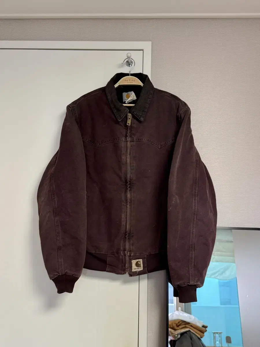 (DiscontinuedVintage)[M]Calhart Detroit J14 Old Santa Fe Jacket BRG