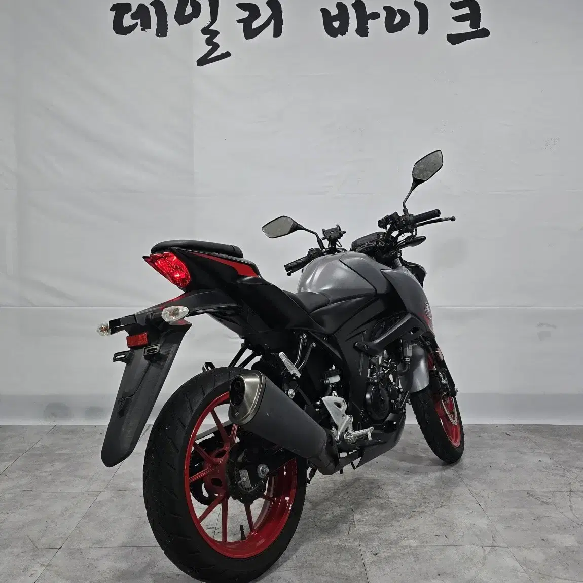 부산 20년식 스즈키 gsx-s125 그레이 부산창원김해양산울산대구여수