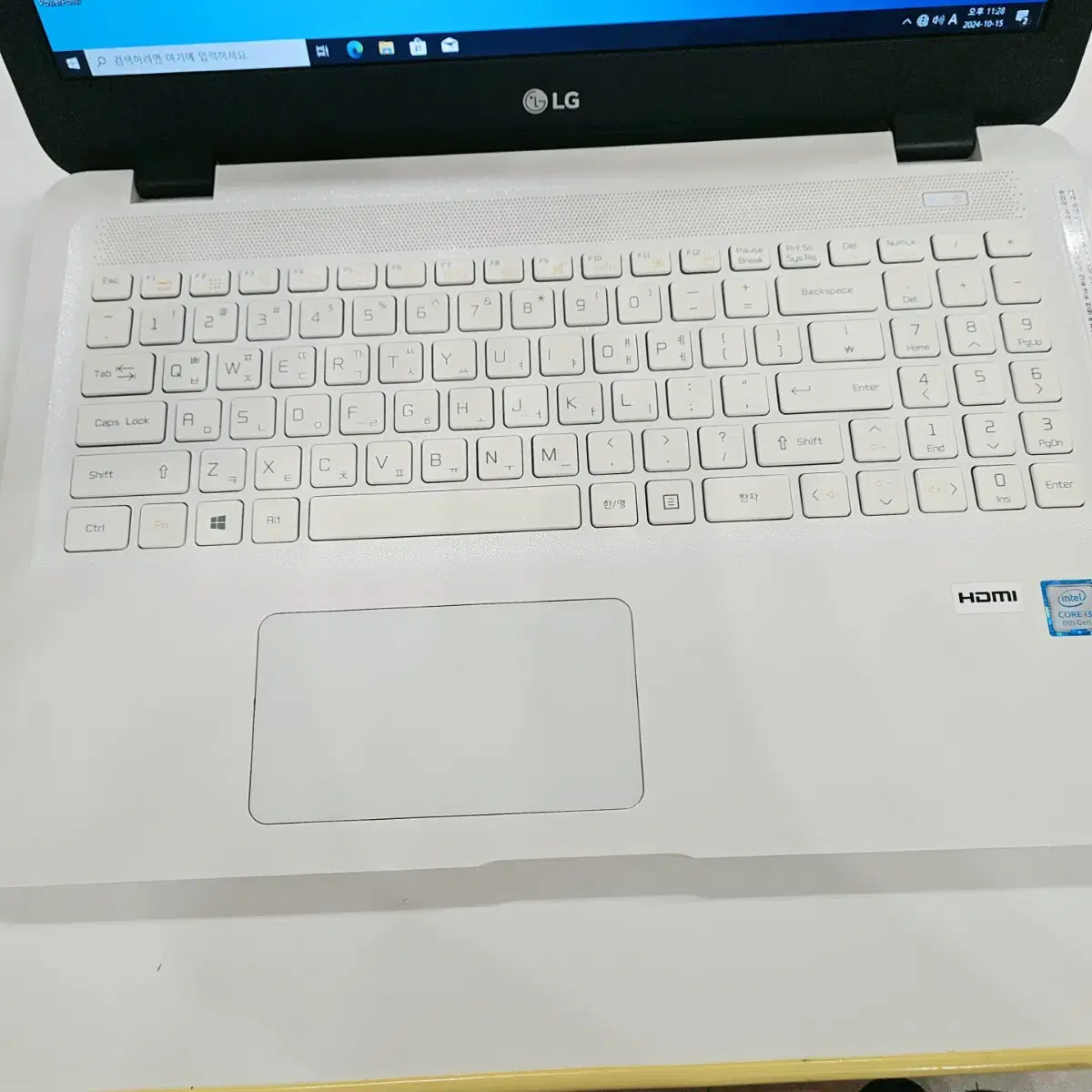 LG  울트라북 I3 8세대 15.6" SSD 128GB 램8GB 노트북