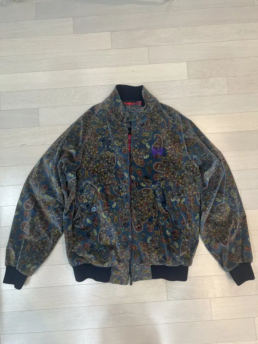 [40] Needles Paisley Barracuda Jacket