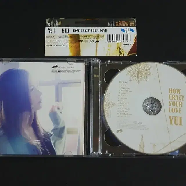 YUI 유이 5집 앨범 CRAZY YOUR LOVE (CD+DVD)