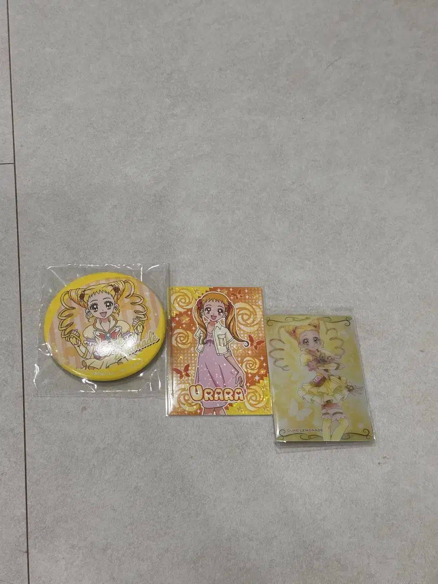 Precure 5 / Q Lemonade / Canbadge , kard, WeHealth