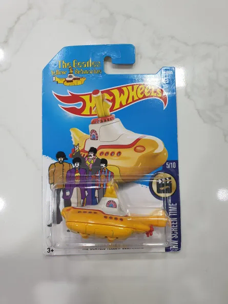 Hot Wheels Beatles Yellow Submarine