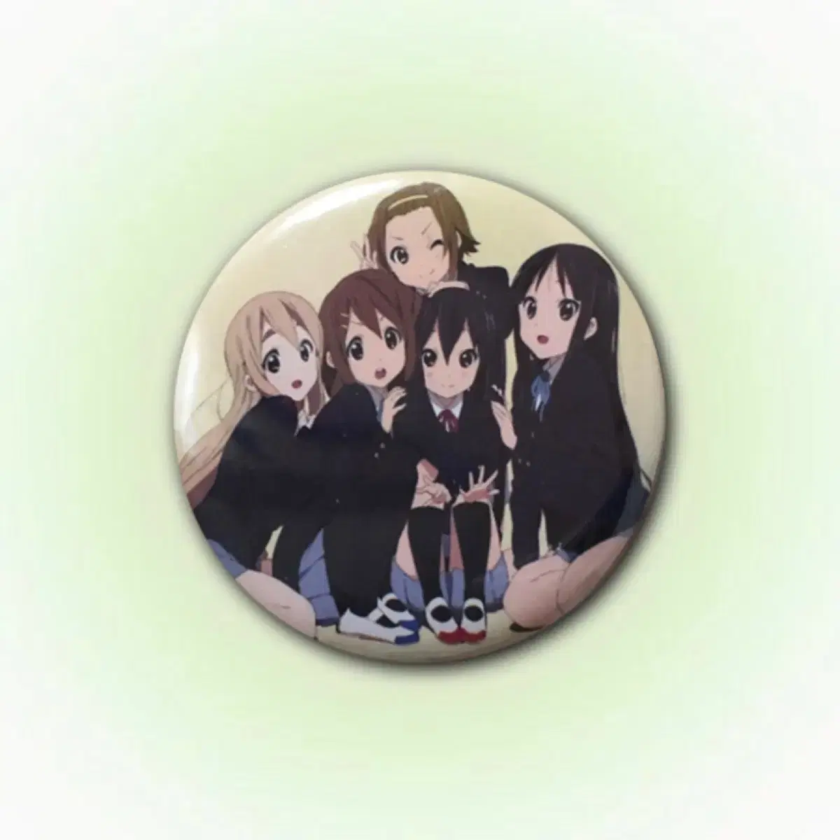 Keon Canbat / Canbadge Wristband Classic Anime Manga Decorating Mio Ui Garuritsu