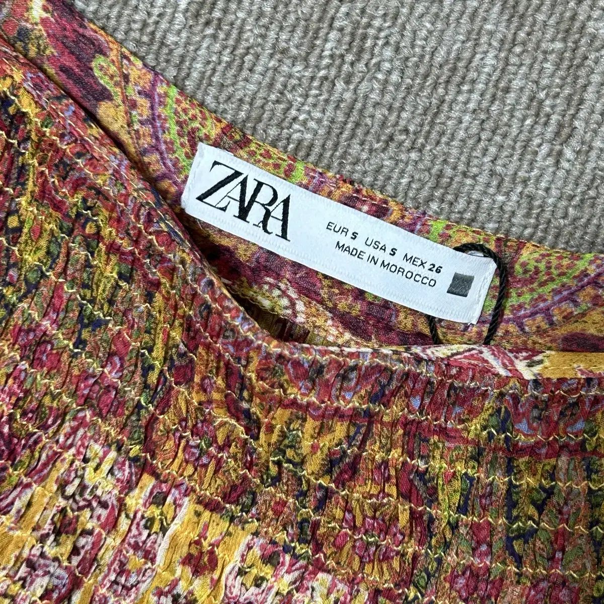 ZARA 에스닉 캉캉 스커트 s