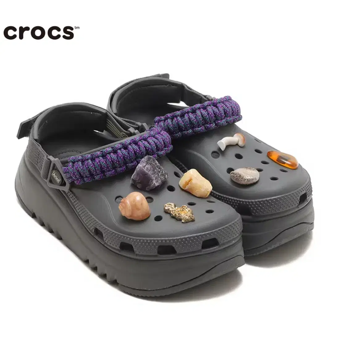 Aries x crocs 애리즈 크록스 M4W6 극미중고