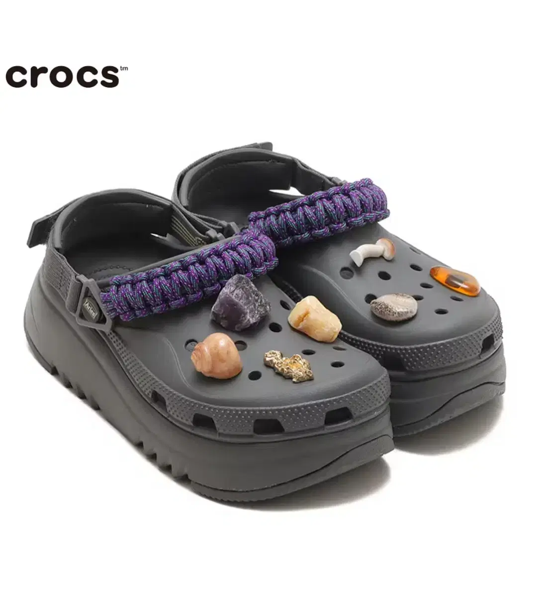 Aries x crocs 애리즈 크록스 M4W6 극미중고