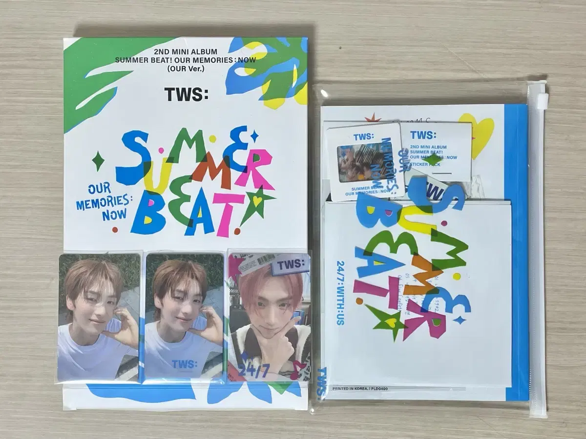 Sell the complete unsealed Tours Summer Beat album (our/now.ver)