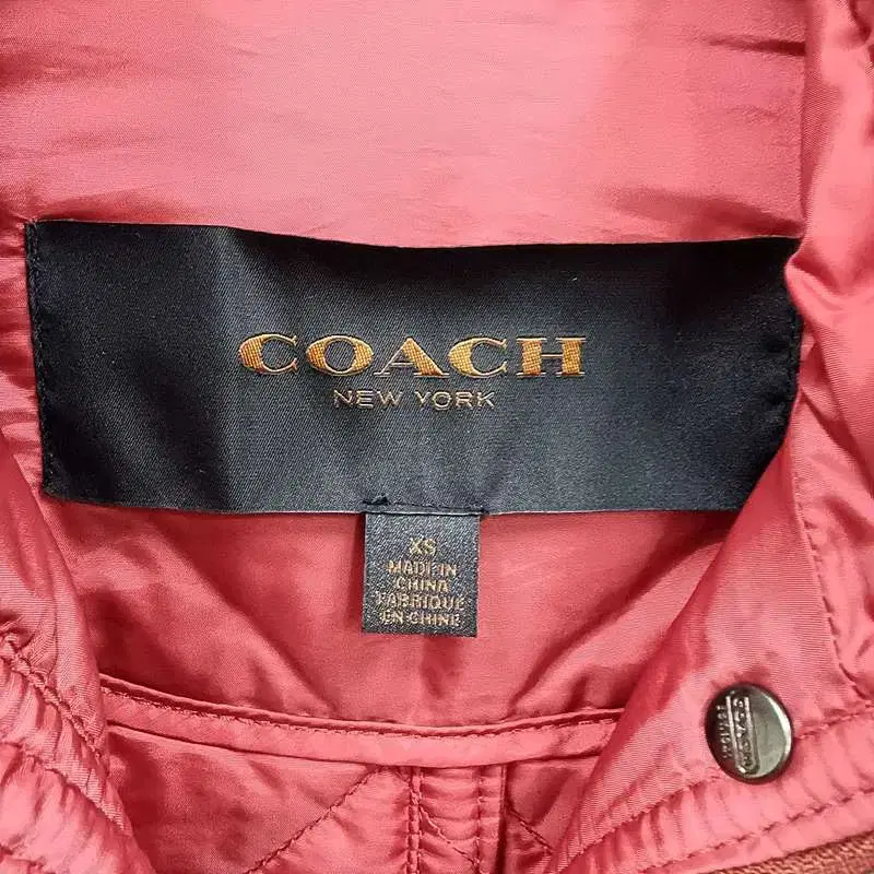 코치 COACH 여성 퀼팅 자켓