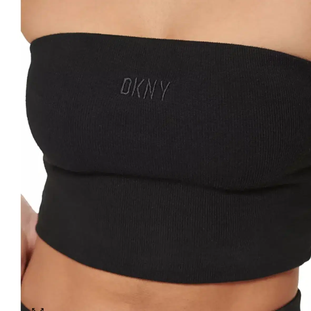 (포장 그대로 새상품) DKNY 검정 블랙 여름 탑