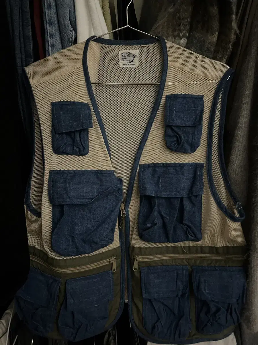 Oarslow x Beams Fishing Vest