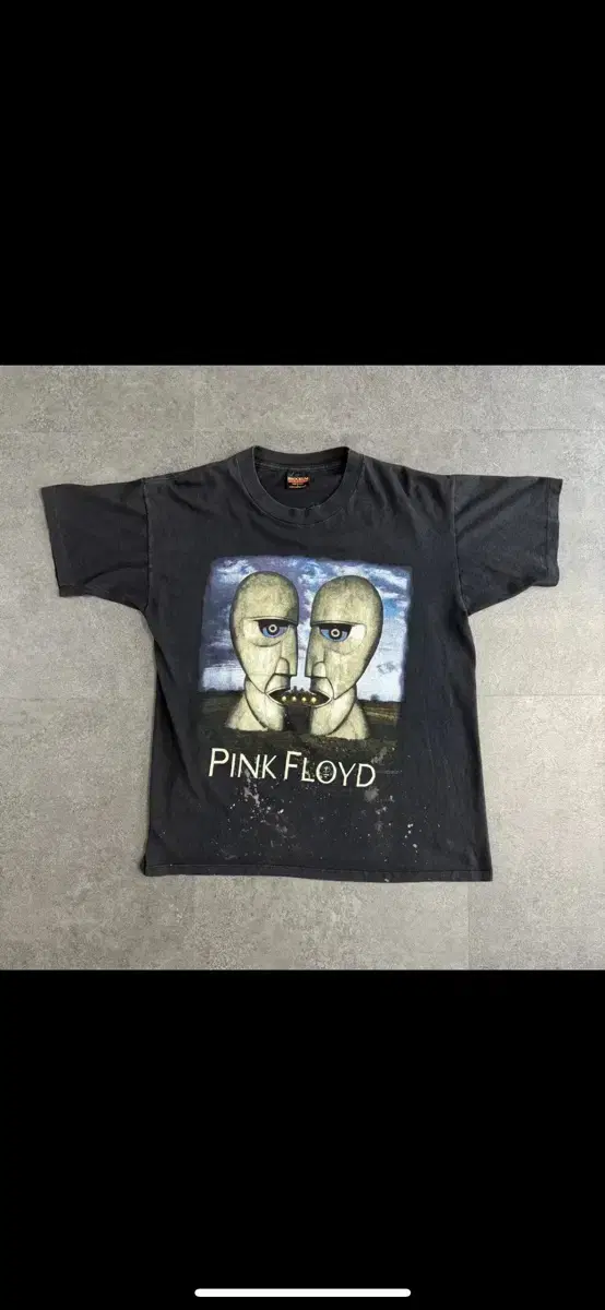 [L]Vintage 90s Pink Floyd Division Belle Tour T-shirt