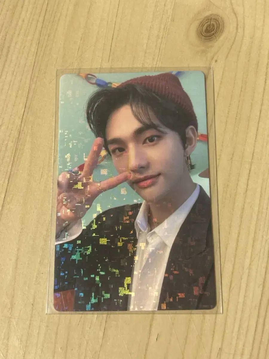 Straykids hyunjin Christmas Evil soundwave soundwave Photocard