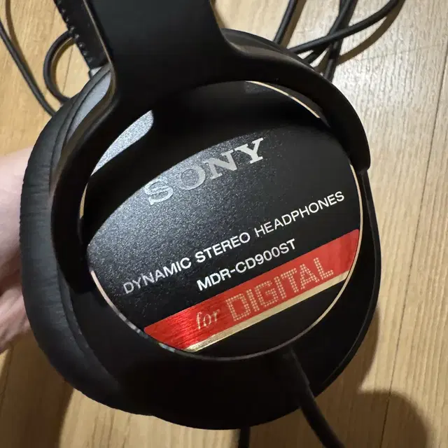 소니 정품 SONY MDR-CD900ST 모니터링 헤드폰