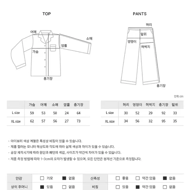 쥬니쥬 세븐데이즈 요루면 잠옷