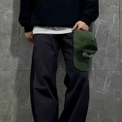 노매뉴얼 CBC PANTS - BLACK