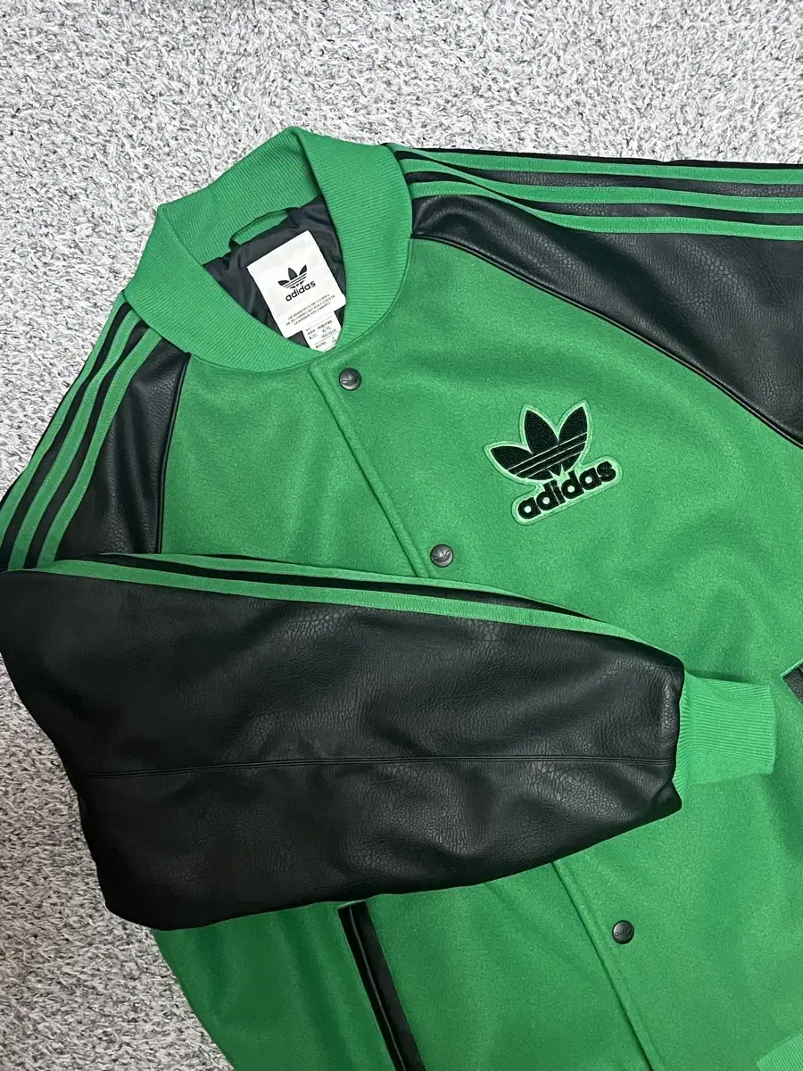 Adidas Son Heung-min Leather Varsity Jacket