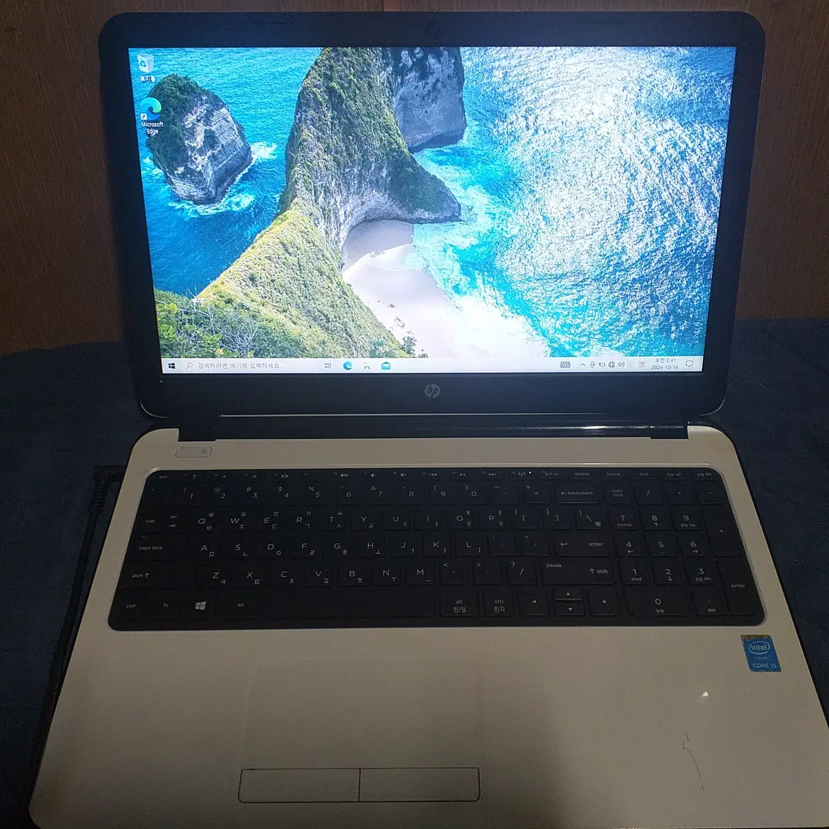 HP 15-R267TU i5-5200  15인치 노트북