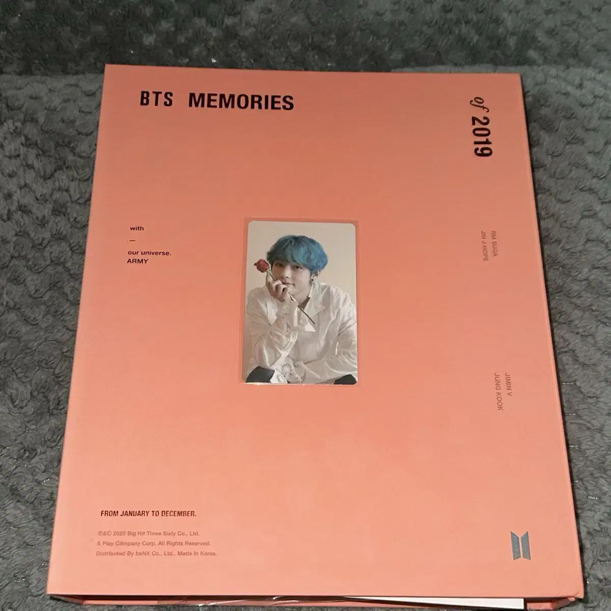 방탄 19 메모리즈 dvd 뷔 풀셋