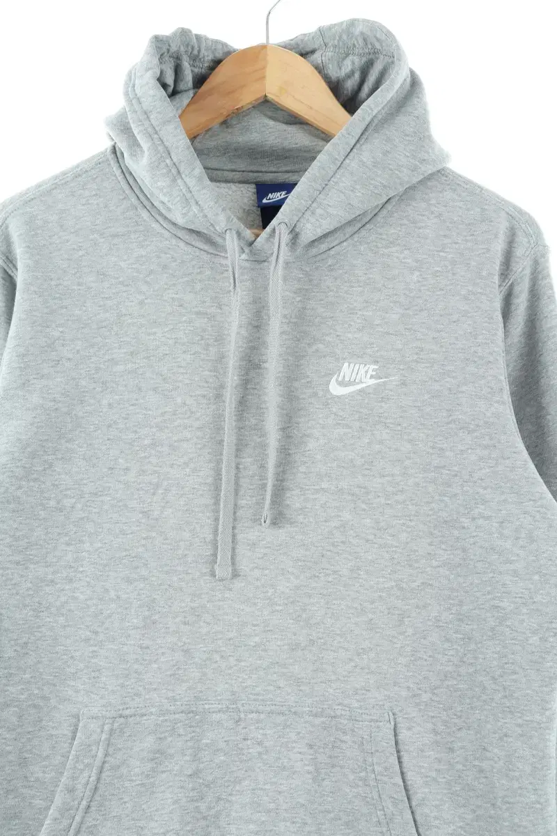 (M) Nike Hoodie Gray Brushed Old School Limited Edition - F83B