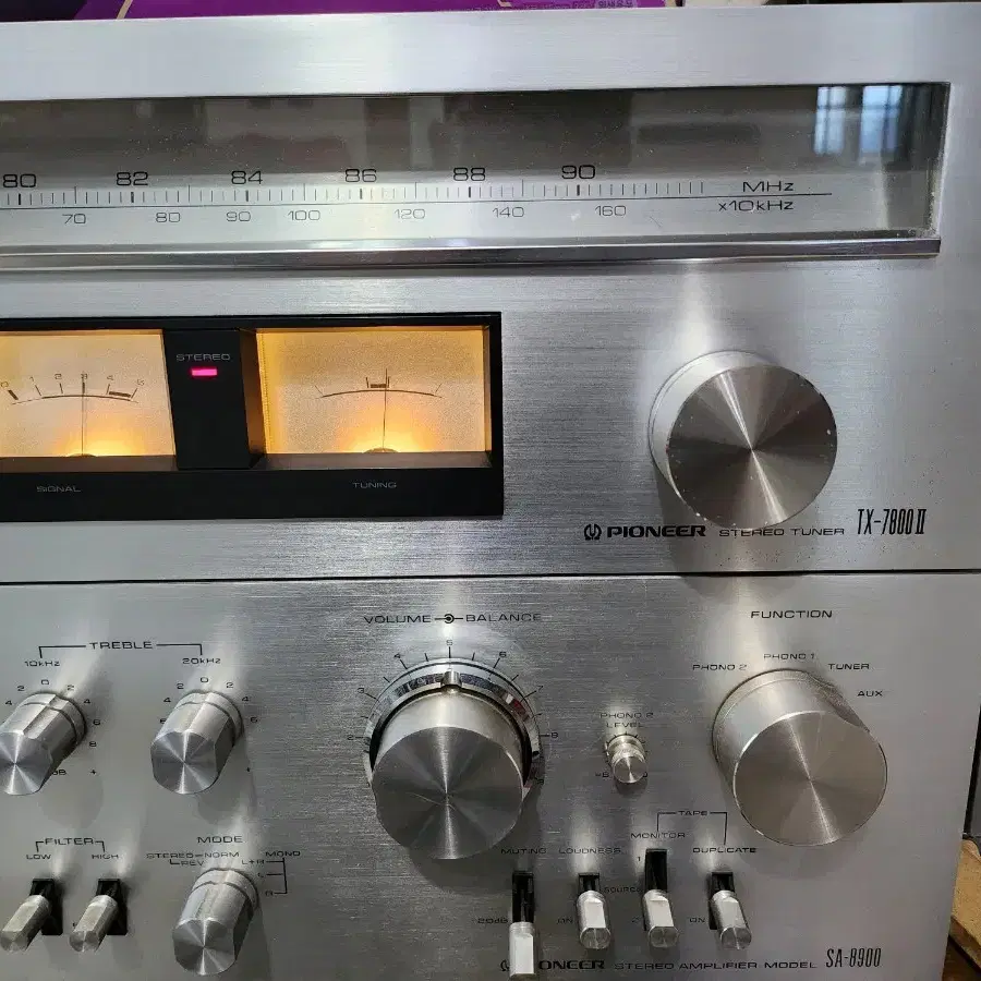 파이오니아 sa-8900 tx-7600