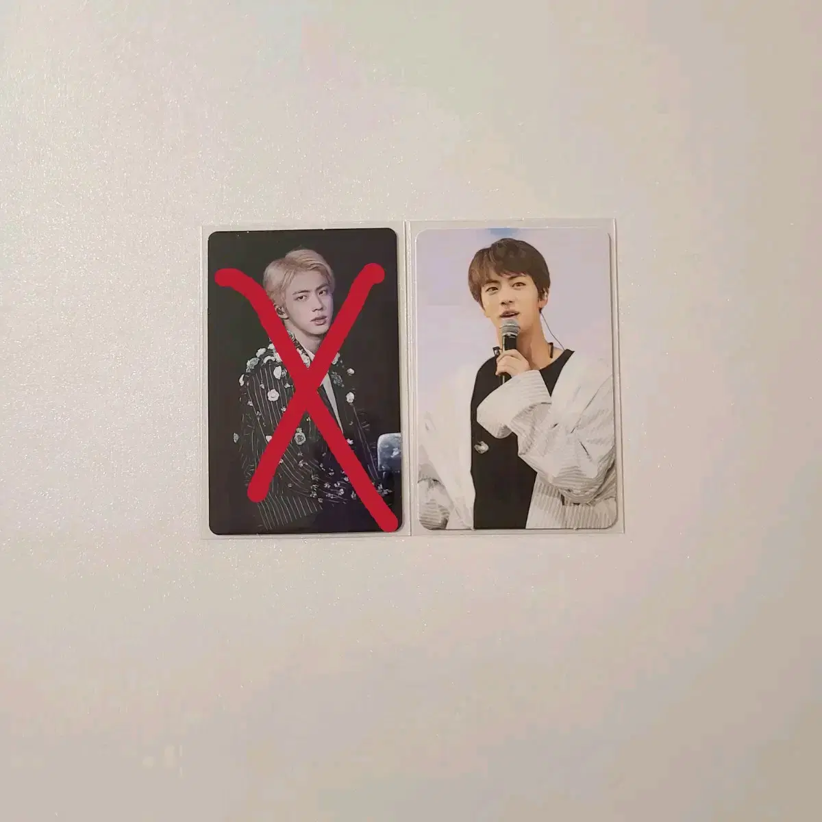 BTS Rubsell,Wings SeokjinPhotocard